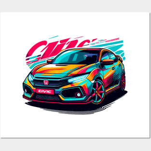 Honda Civic Posters and Art